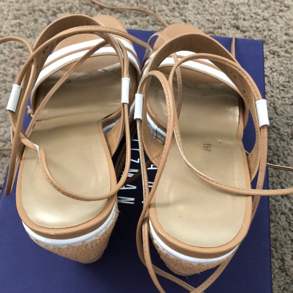 Stuart Weitzman Lace Up Espadrilles - Picture 5 of 6